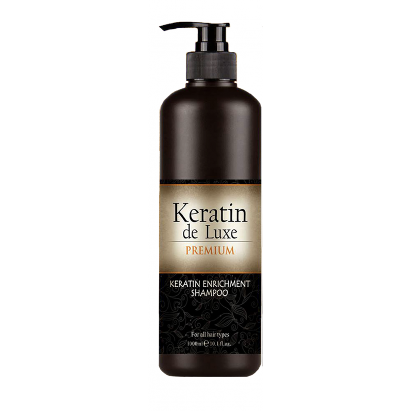 Keratin Deluxe premium shampoo  1 litro