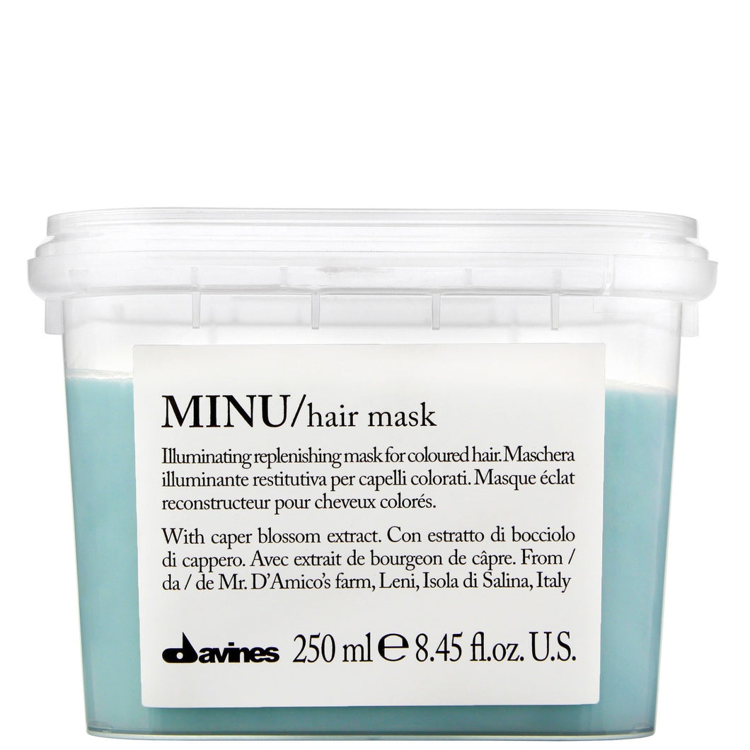 DAVINES MINU ESSENTIAL CARE HAIR MASK FOR COLOR 250 ML